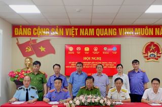 Quản lý thị trường tỉnh Thái Bình tham gia lễ ký kết Quy chế phối hợp liên ngành