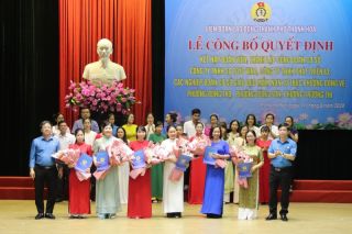 Thanh Hóa: Công bố quyết định thành lập 2 công đoàn cơ sở, 4 nghiệp đoàn cơ sở