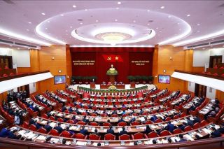 Thông cáo báo chí về ngày làm việc thứ hai của Hội nghị Trung ương 10 khoá XIII