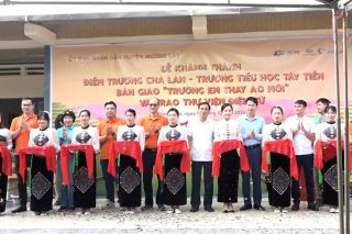 FPT hỗ trợ cơ sở vật chất cho các trường học tại huyện biên giới Mường Lát