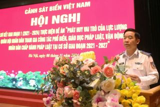 Cảnh sát biển Việt Nam sơ kết 3 năm thực hiện Đề án 1371