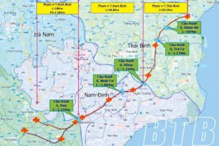 Dự kiến khởi công tuyến cao tốc Thái Bình - Nam Định năm 2025