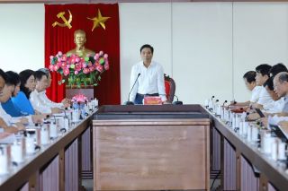 Bí thư Tỉnh ủy Thanh Hóa thăm và làm việc tại TP. Thanh Hóa