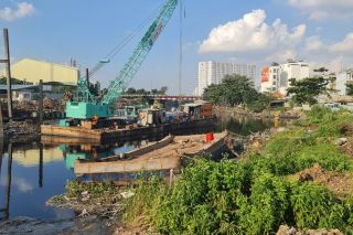 TP. Hồ Chí Minh: Tăng vốn thêm 830 tỷ đồng cải tạo kênh Tham Lương - Bến Cát - rạch Nước Lên