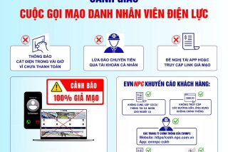 Người dân cần cảnh giác trước các cuộc gọi mạo danh nhân viên điện lực