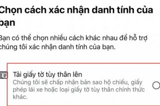Cách xác thực tài khoản Facebook, Tiktok