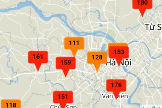 Hà Nội: Chất lượng không khí tại một số khu vực vẫn ở ngưỡng xấu