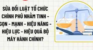 Khẩn trương hoàn thiện hồ sơ dự án Luật Tổ chức Chính phủ sửa đổi