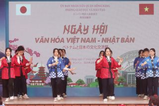 Ngày hội văn hoá Việt Nam - Nhật Bản năm học 2024 - 2025