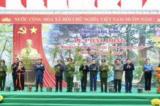 Phó Thủ tướng Trần Hồng Hà tham gia phát động Tết trồng cây tại thành phố Uông Bí