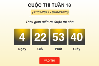 Hơn 4.500 lượt thi “Chống hàng giả và lừa đảo trực tuyến” tuần 18