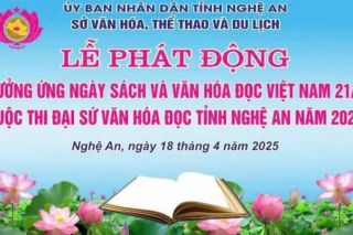Nghệ An lan tỏa văn hóa đọc qua chuỗi sự kiện chào mừng Ngày Sách Việt Nam năm 2025