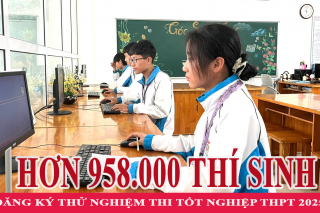 Kết thúc đợt thử đăng ký dự thi tốt nghiệp THPT: Có hơn 958.000 thí sinh thử đăng ký