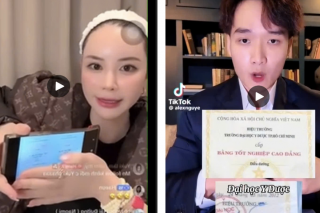 Phát hiện hành vi sử dụng hình ảnh bằng tốt nghiệp giả để quảng cáo dịch vụ làm đẹp trái phép