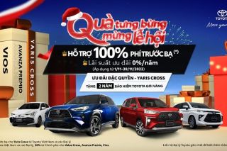 Toyota tri ân khách hàng: Loạt ưu đãi "khủng" mừng 30 năm tại Việt Nam