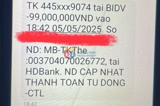 Hạ Long: Một người dân mất 99 triệu đồng sau khi nghe cuộc gọi mạo danh nhân viên ngành nước
