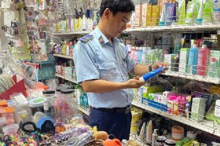 Bình Định: Tạm giữ trên 40 sản phẩm mỹ phẩm ngoại nhập trái phép