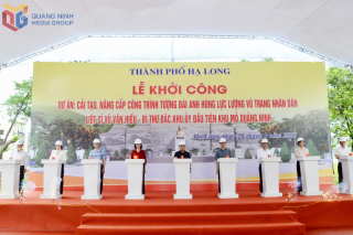 Khởi công dự án cải tạo, nâng cấp công trình tượng đài Anh hùng Lực lượng vũ trang nhân dân Vũ Văn Hiếu