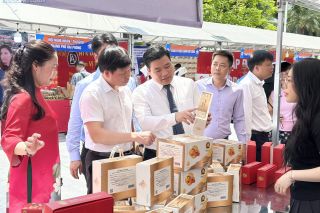 Khai mạc Hội chợ giới thiệu sản phẩm truyền thống và ẩm thực Hải Phòng