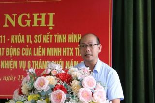 Liên minh HTX tỉnh Thanh Hóa tổ chức hội nghị sơ kết hoạt động 6 tháng đầu năm