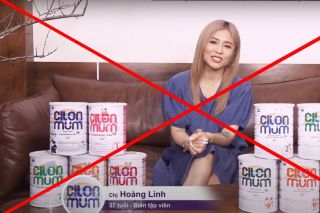 Vi phạm về quảng cáo, MC Hoàng Linh bị xử phạt