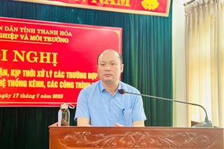 Sở Nông nghiệp và Môi trường Thanh Hóa tổ chức hội nghị bàn các giải pháp xử lý ô nhiễm nguồn nước