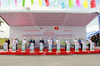 Khởi công dự án cao tốc Mỹ An - Cao Lãnh giai đoạn 1