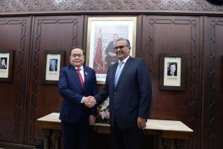 Chủ tịch Quốc hội Trần Thanh Mẫn hội kiến Thủ tướng Vương quốc Morocco Aziz Akhannouch