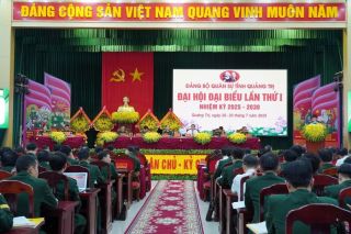 Xây dựng lực lượng vũ trang tỉnh Quảng Trị vững mạnh toàn diện, mẫu mực, tiêu biểu