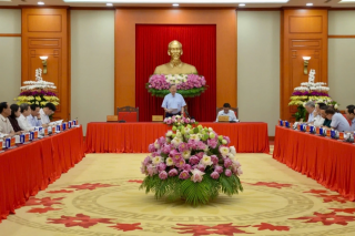 Tổng Bí thư Tô Lâm chủ trì buổi làm việc về dự thảo các văn kiện Đại hội XIV của Đảng