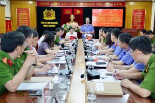 Viện kiểm sát Nhân dân tối cao kiểm tra công tác đặc xá tại Công an tỉnh Thanh Hóa