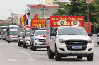 Sôi động hội thi Tuyên truyền lưu động toàn quốc tại Bắc Ninh