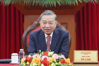 Tổng Bí thư Tô Lâm điện đàm với Chủ tịch Đảng Nhân dân Campuchia Hun Sen
