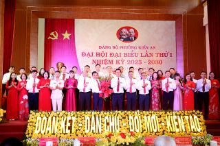 Đại hội Đảng bộ phường Kiến An lần thứ I, nhiệm kỳ 2025 – 2030