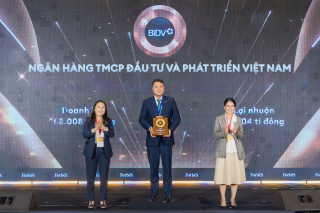 BIDV được vinh danh “Top 50 công ty niêm yết tốt nhất Việt Nam”