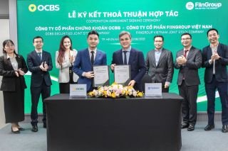 FiinGroup và OCBS ký kết hợp tác thúc đẩy xếp hạng tín nhiệm và tài chính xanh