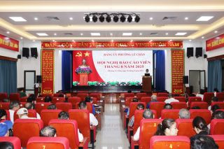 Đảng ủy phường Lê Chân tổ chức Hội nghị báo cáo viên tháng 8/2025