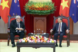 Tổng Bí thư Tô Lâm tiếp Chủ tịch Quốc hội New Zealand Gerry Brownlee
