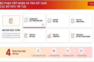 Cục Sở hữu trí tuệ nâng cao hiệu quả sử dụng dịch vụ công trực tuyến
