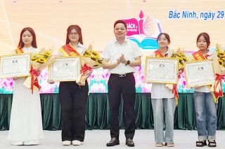 Bắc Ninh: Trao giải cuộc thi Đại sứ Văn hóa đọc năm 2025