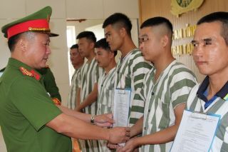 30 phạm nhân tại Nghệ An được hưởng đặc xá dịp Quốc khánh