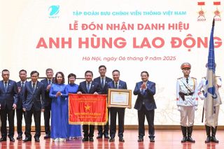 VNPT đón nhận danh hiệu Anh hùng Lao động dịp kỷ niệm 80 năm Ngày truyền thống