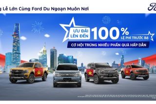 Ford Việt Nam tung ưu đãi khủng tháng 9