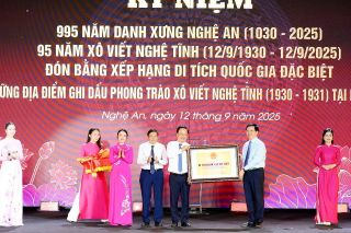 Long trọng kỷ niệm 995 năm danh xưng Nghệ An và 95 năm phong trào Xô viết Nghệ Tĩnh