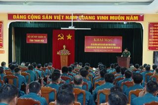 Bộ Chỉ huy quân sự tỉnh Thanh Hóa tập huấn chuyên sâu chức danh thôn đội trưởng