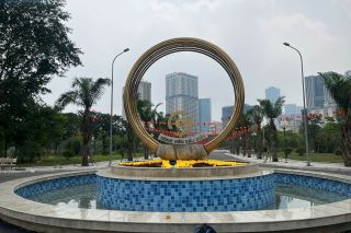 Hà Nội: Công viên Cầu Giấy mang diện mạo mới sau 6 tháng cải tạo