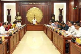 Quảng Trị: Bàn giải pháp thúc đẩy phát triển kinh tế - xã hội, chuẩn bị Đại hội Đảng bộ tỉnh lần thứ I