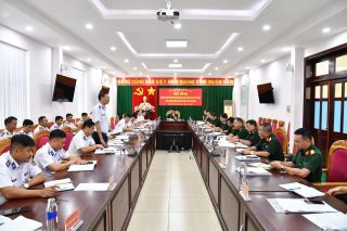 Tổng cục Hậu cần - Kỹ thuật khảo sát công tác cán Bộ tại Vùng Cảnh sát biển 3
