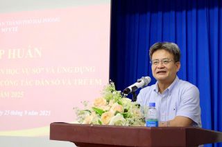 Sở Y tế Hải Phòng tổ chức lớp tập huấn chuyên đề “Bình dân học vụ số”