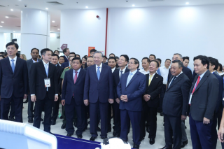 Tổng Bí thư Tô Lâm dự Lễ hưởng ứng Ngày hội Đổi mới sáng tạo Quốc gia 2025